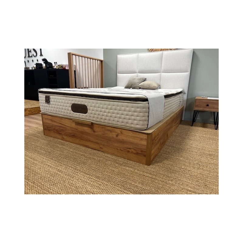 SOMMIER COFFRE WOODY